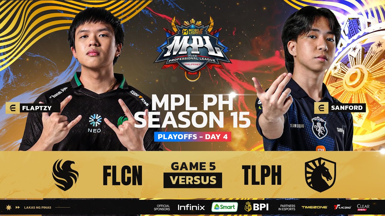 MPL PH S15   PLAYOFFS DAY 4 FLCN VS TLPH GAME 5