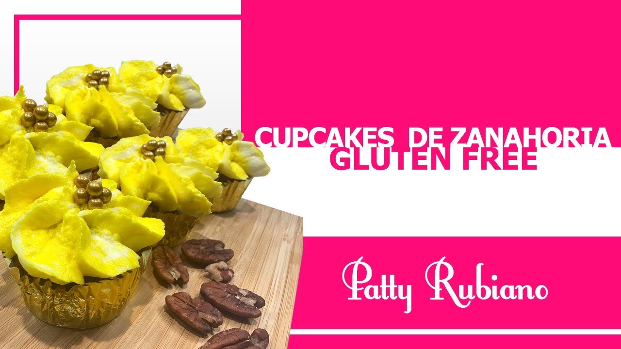 CUPCAKES DE ZANAHORIA GLUTEN  FREE