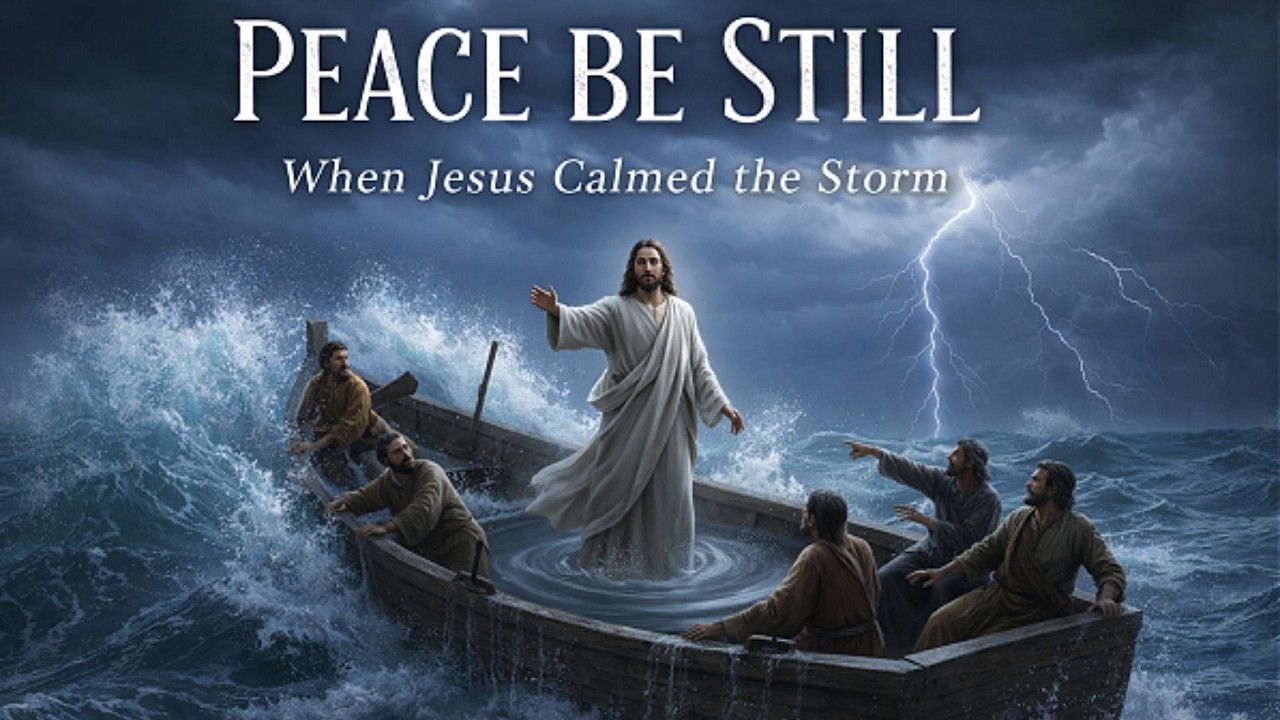When Jesus Calmed the Storm