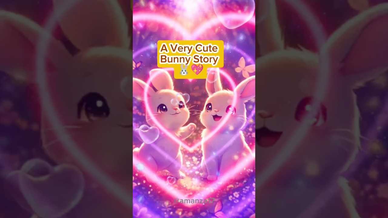 A Very Cute Bunny Story 🐰💖