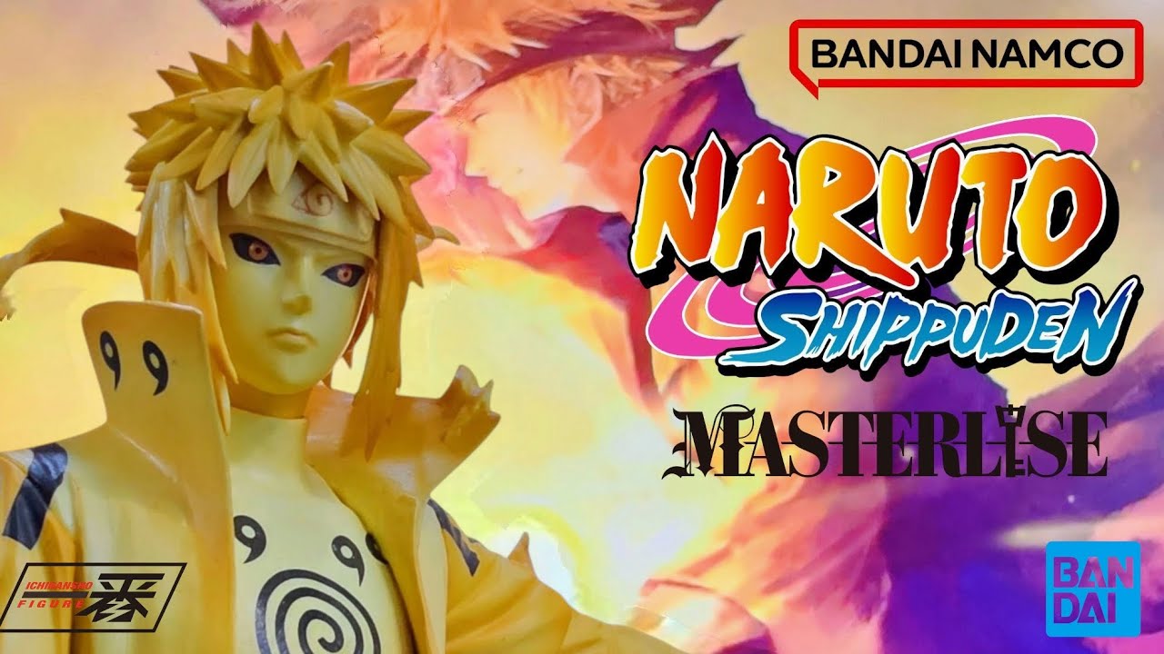Masterlise Minato Naruto Kurama Link Mode Figure Unboxing and Comparison