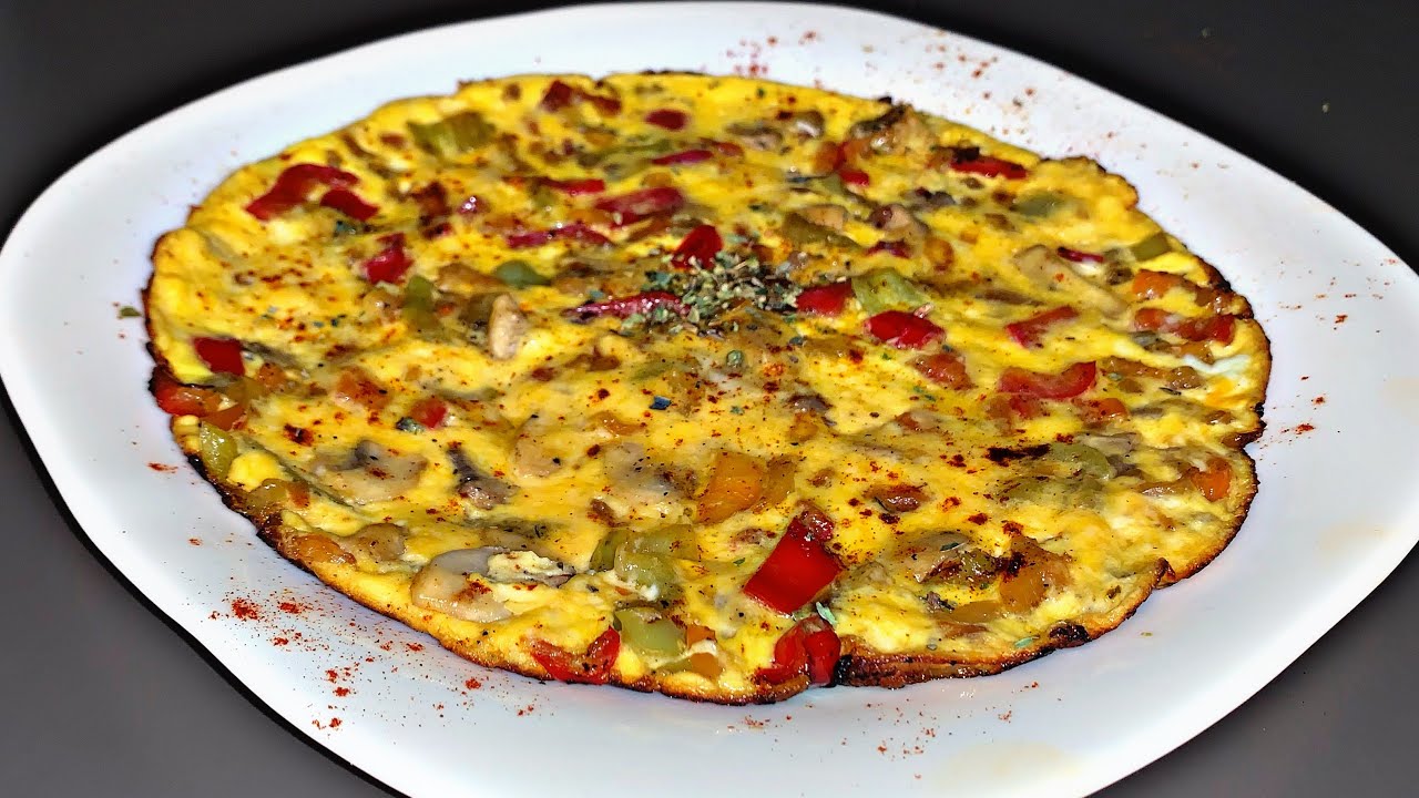 Omlet, mengjes me perime me plot vitamina dhe i shendetshem !!