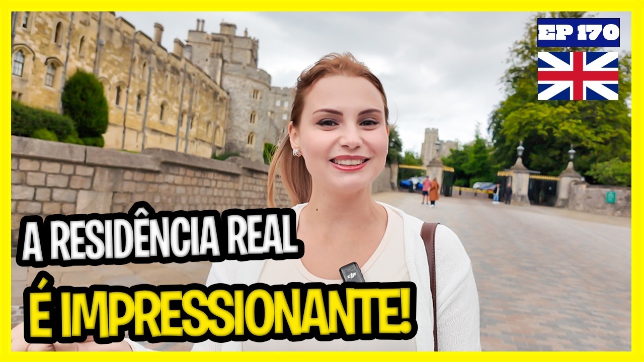 A Cidade que a RAINHA ELIZABETH AMAVA (Conheça WINDSOR)