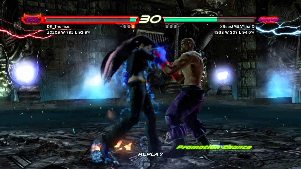 Tekken 6~  Lili (TK Thomsen) vs.  Bruce (XBeastMUAYthaiX) HD
