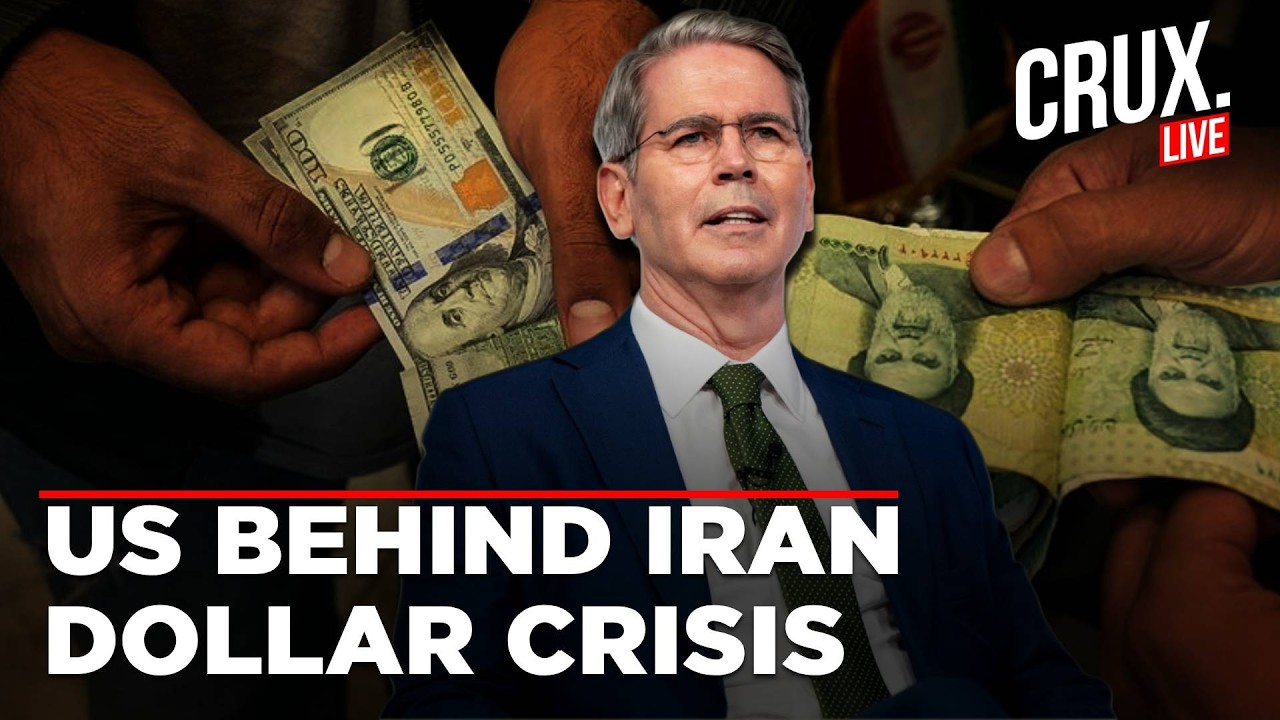 LIVE | US Created Dollar Shortage In Iran To Fuel Unrest, Treasure Secretary Bessent Admits