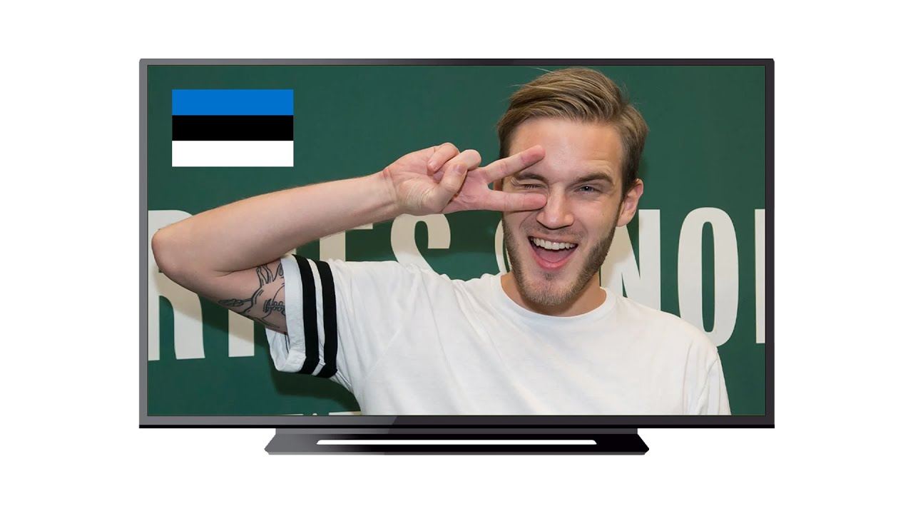 PewDiePie on Estonian TV (Kanal 2)