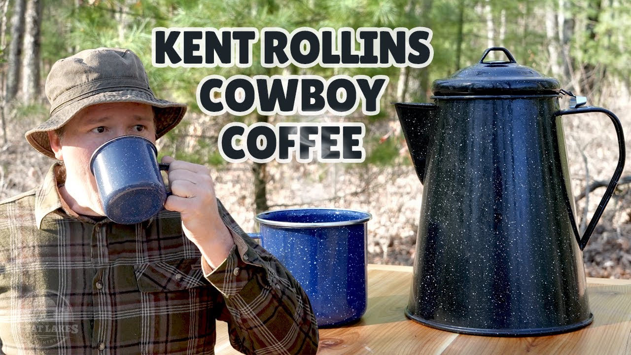 Trying Kent Rollins Cowboy Coffee Method for the First Time | Great Lakes Country