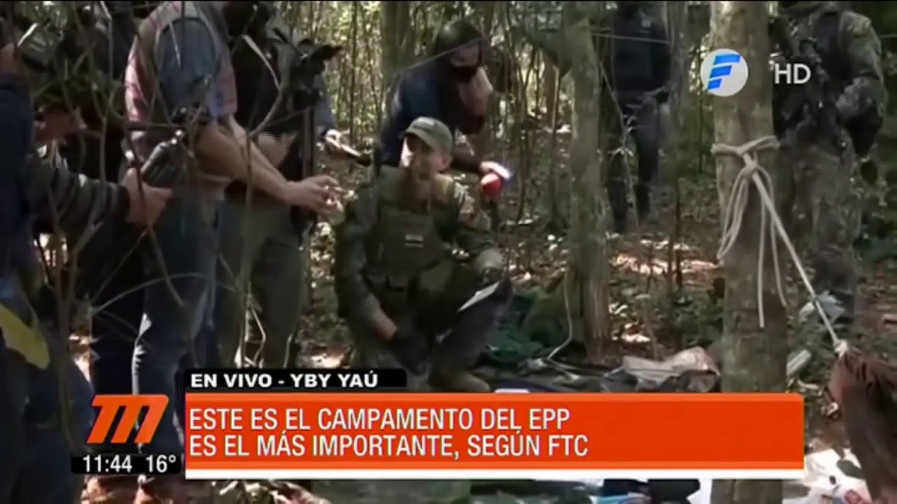 Así es el campamento principal del (EPP) en Concepción