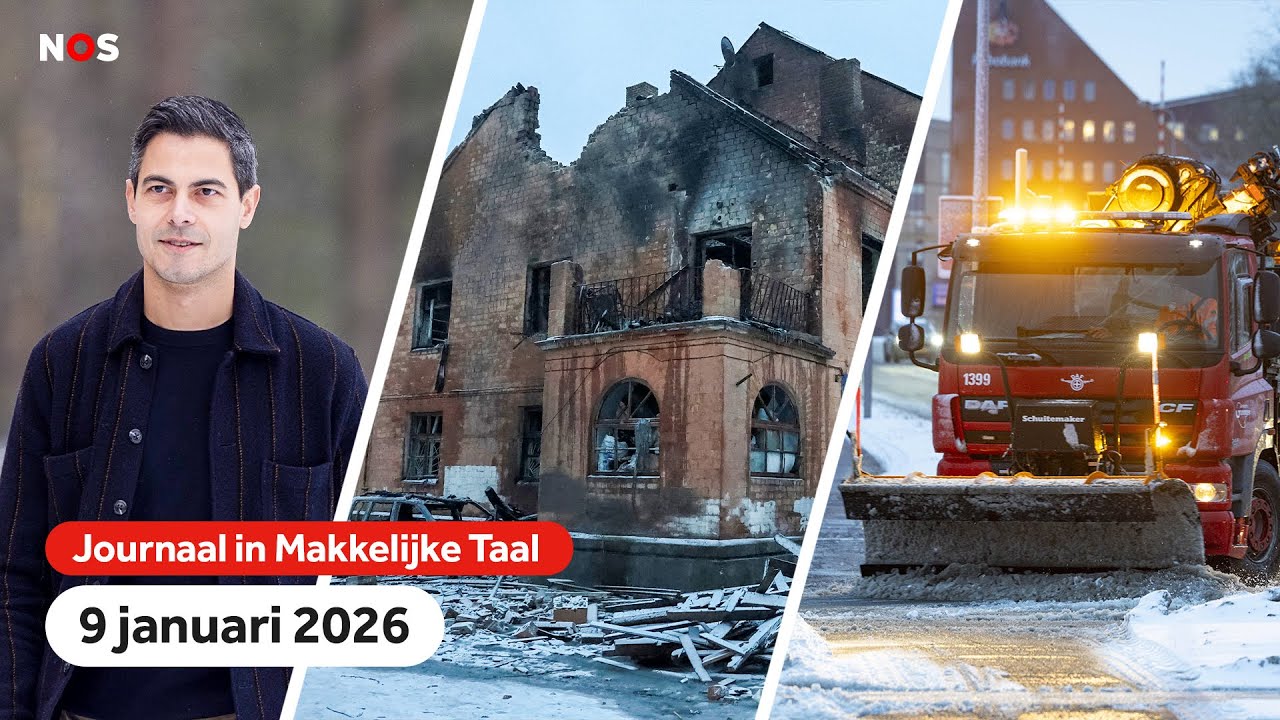 Nieuws over regering, hoofdstad Oekraïne aangevallen, sneeuw in Nederland.