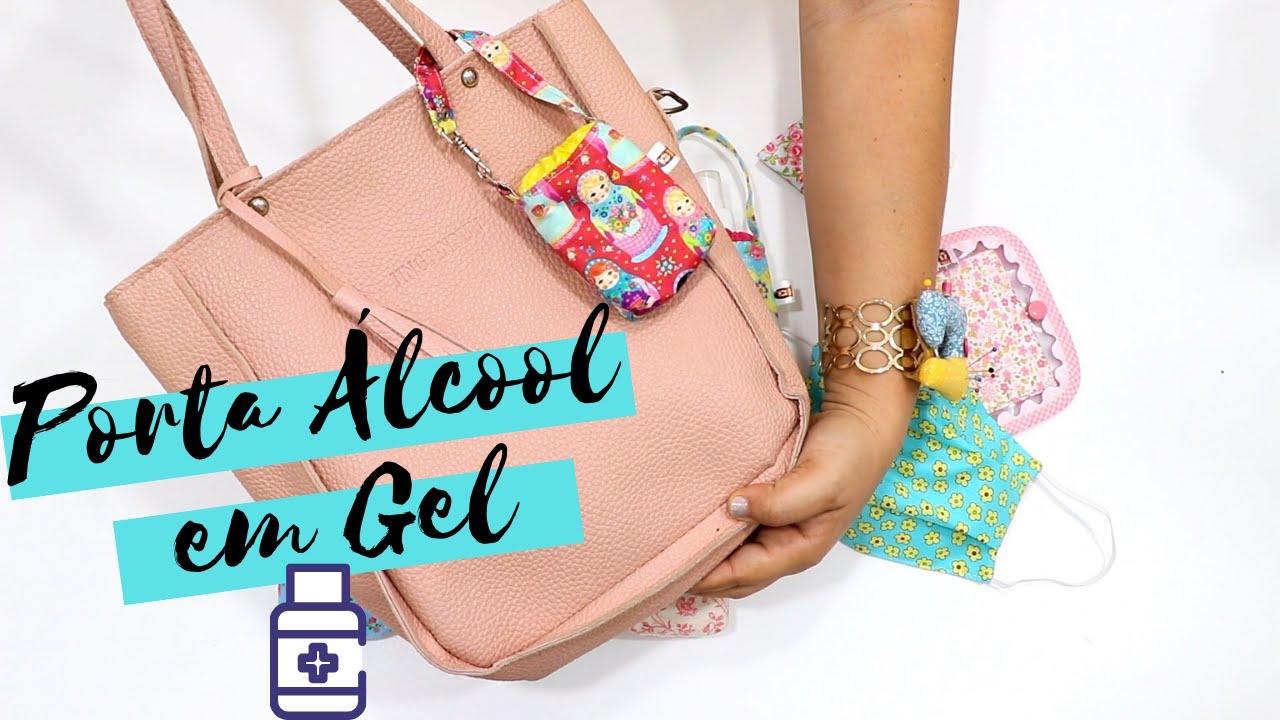 Porta Álcool em Gel