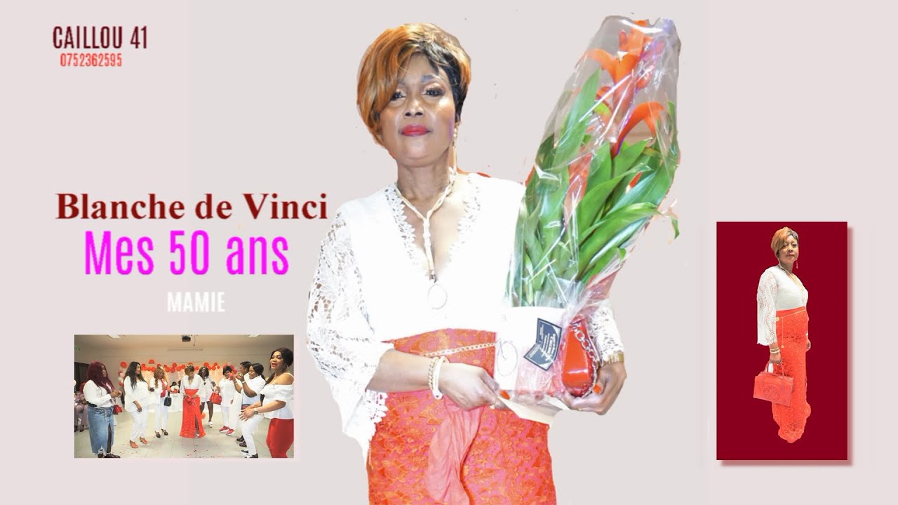LA FËTE D'ANNIVERSAIRE POUR LES 50 ANS DE BLANCHE DE VINCI  MAMIE  A BLOIS