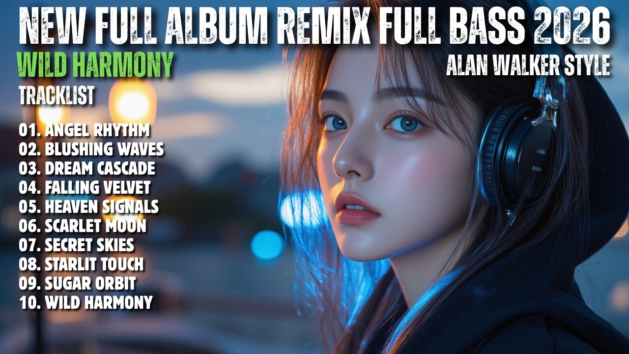 ALAN WALKER STYLE X SAHARA || WILD HARMONY || NEW FULL ALBUM REMIX FULL BASS 2026