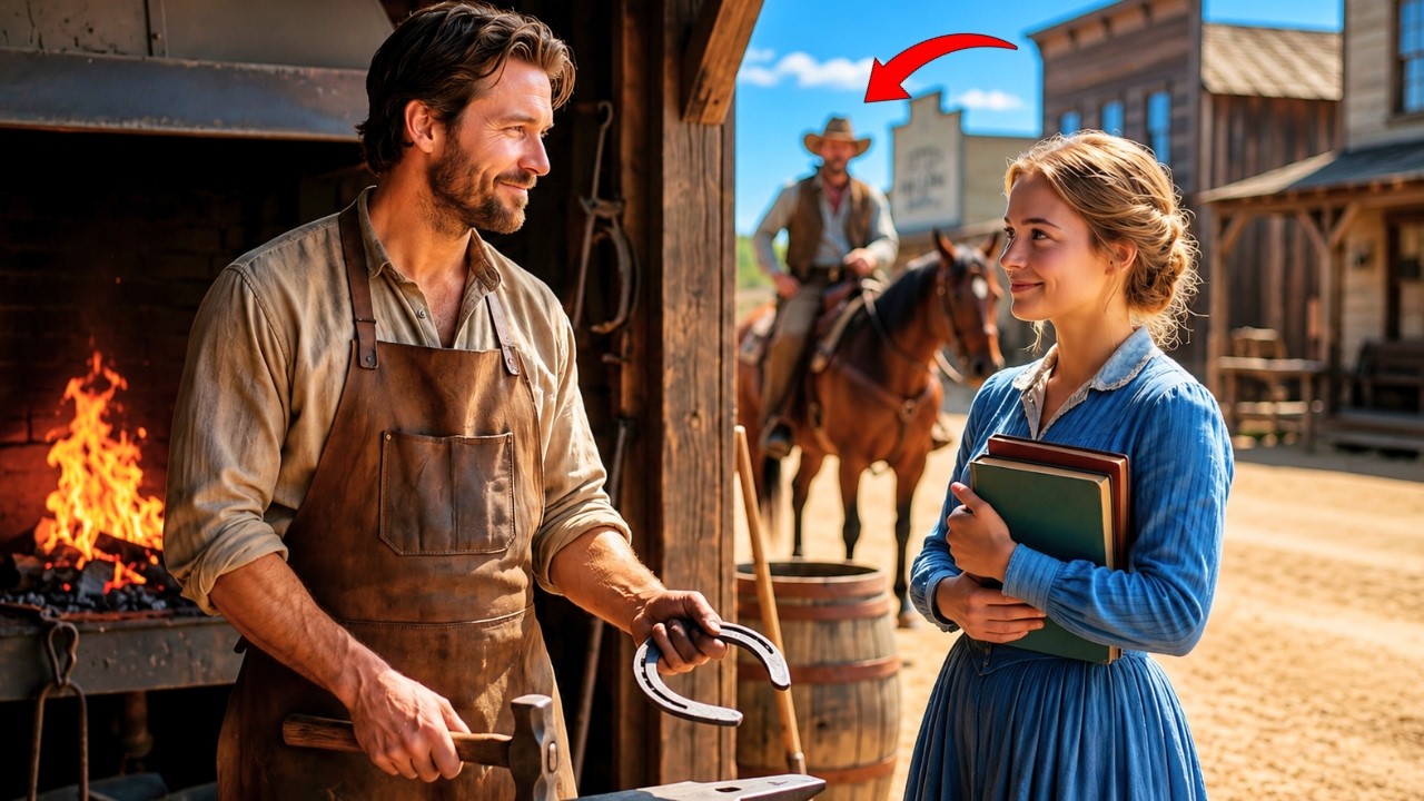 I Said, 'A Cowboy Will Win Your Heart One Day'... She Whispered, 'I'd Rather It Be a Blacksmith.'