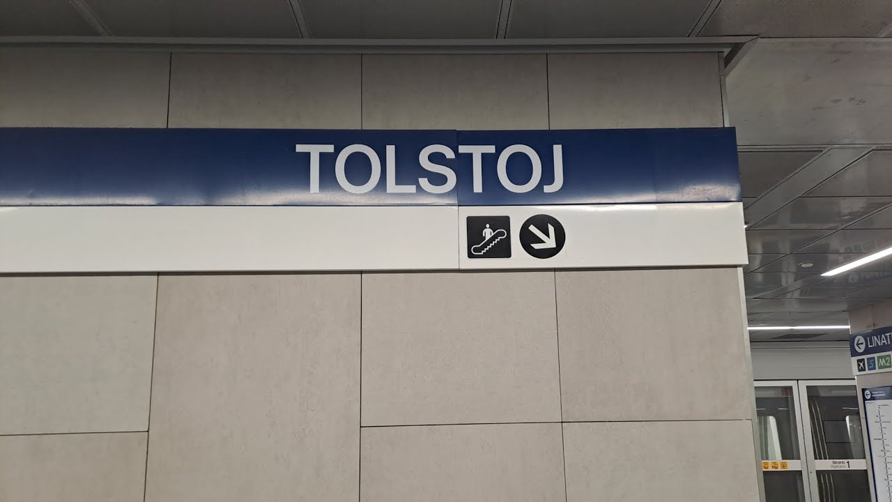 (Walkthrough) Stazione TOLSTOJ (M4 Metro Milano)