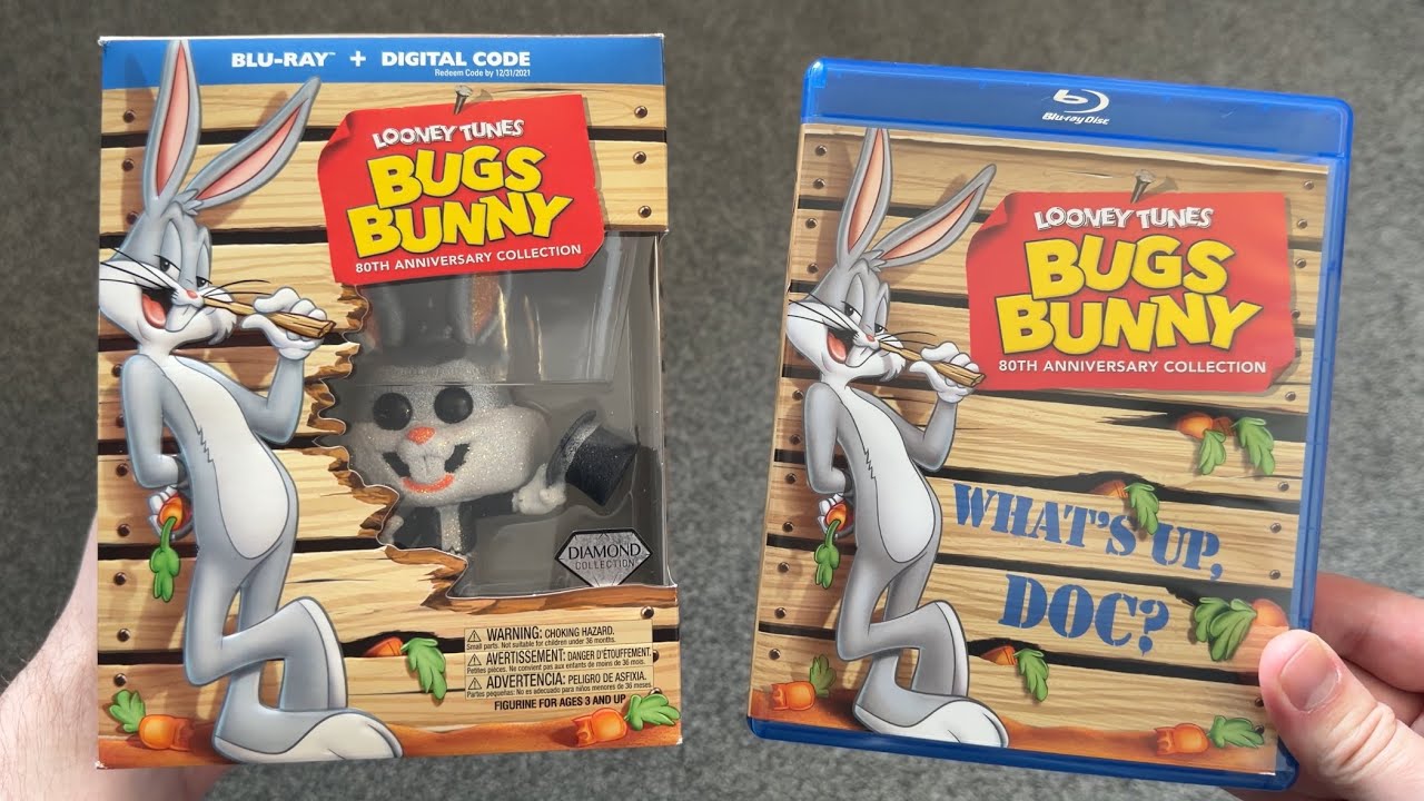 Looney Tunes: Bugs Bunny 80th Anniversary Collection Blu-ray Unboxing and Review