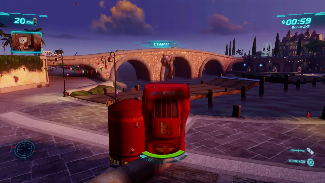 Большое и полное прохождение игры Тачки 2 без остановок (Часть 3/3)Xbox 360