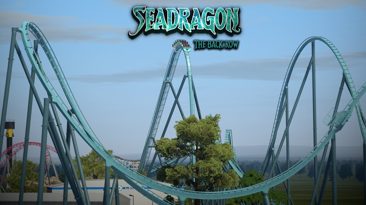 [NoLimits 2] Seadragon (Back Row POV) - B&M Hyper