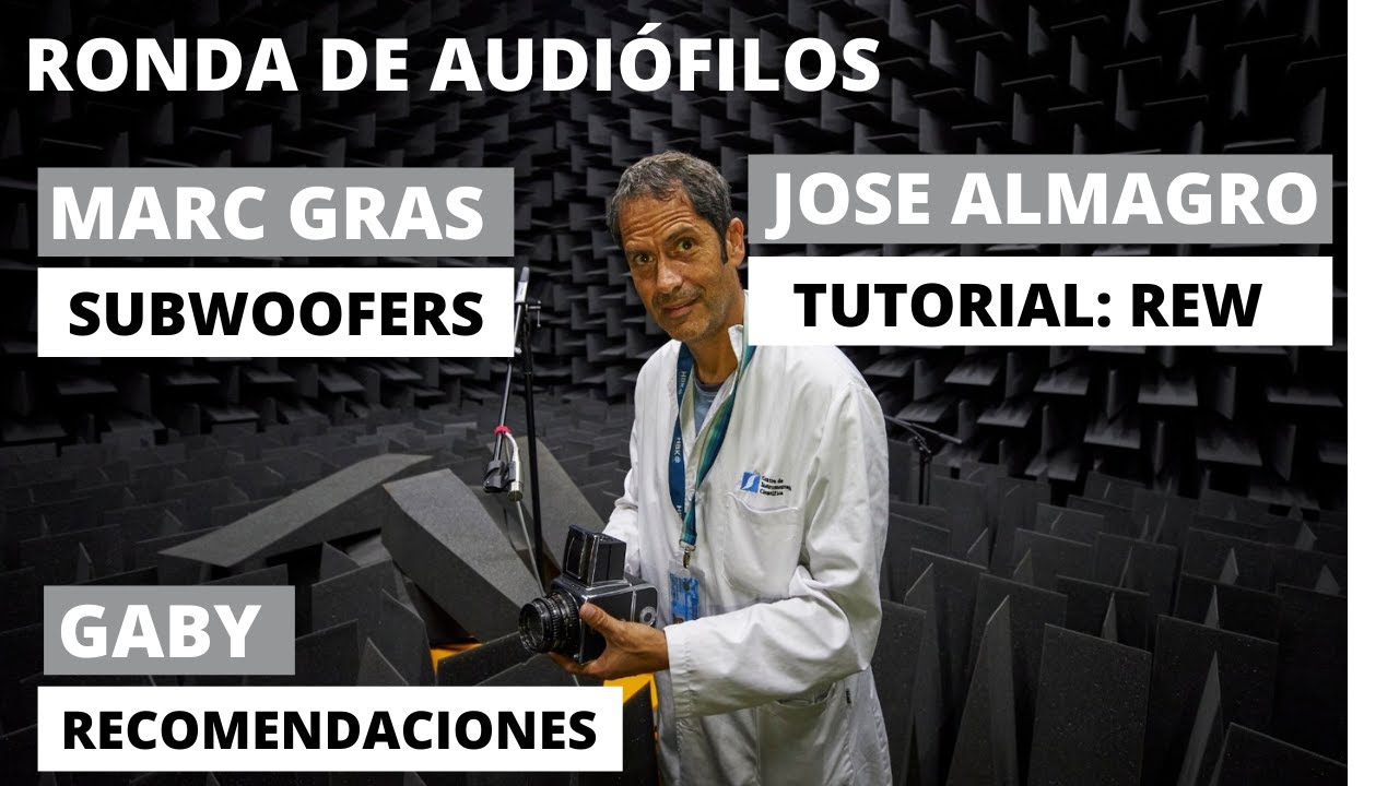 RONDA DE AUDIOFILOS: Marc, Almagro y Gaby.
