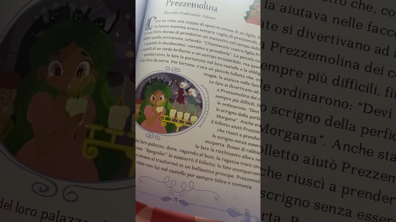 Le piccole fiabe della buonanotte n.5- La dolce prezzemolina ASMR ITA 