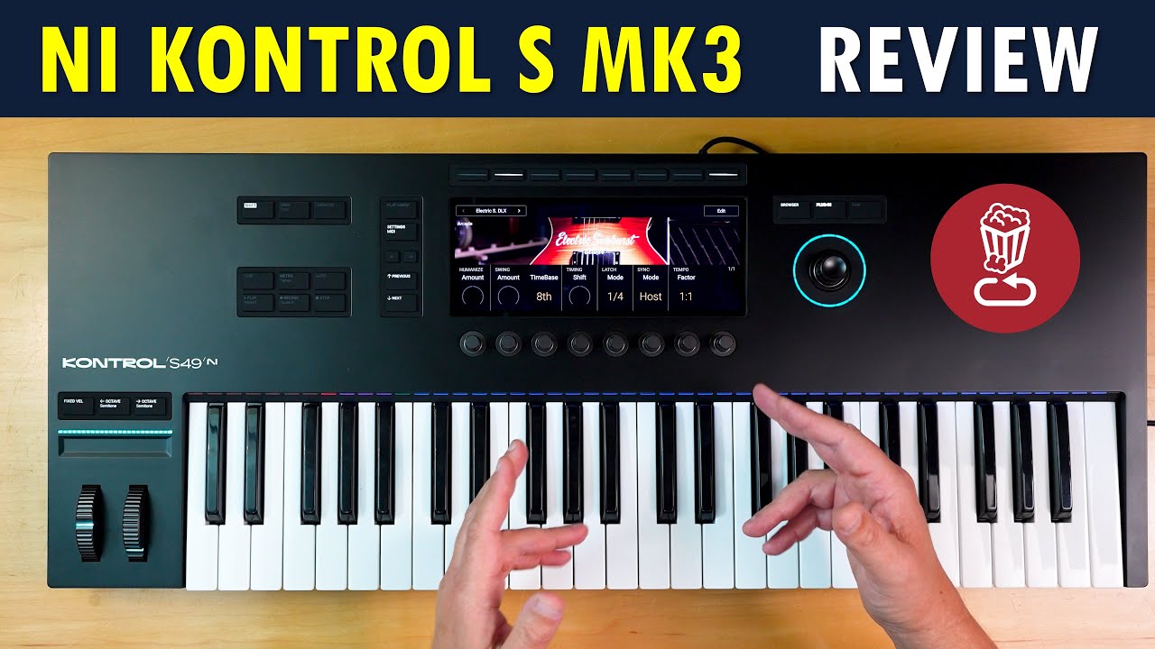 NI Kontrol S Series MK3: плюсы и минусы обновления // Обзор и руководство по S49/S61/S88 MK3