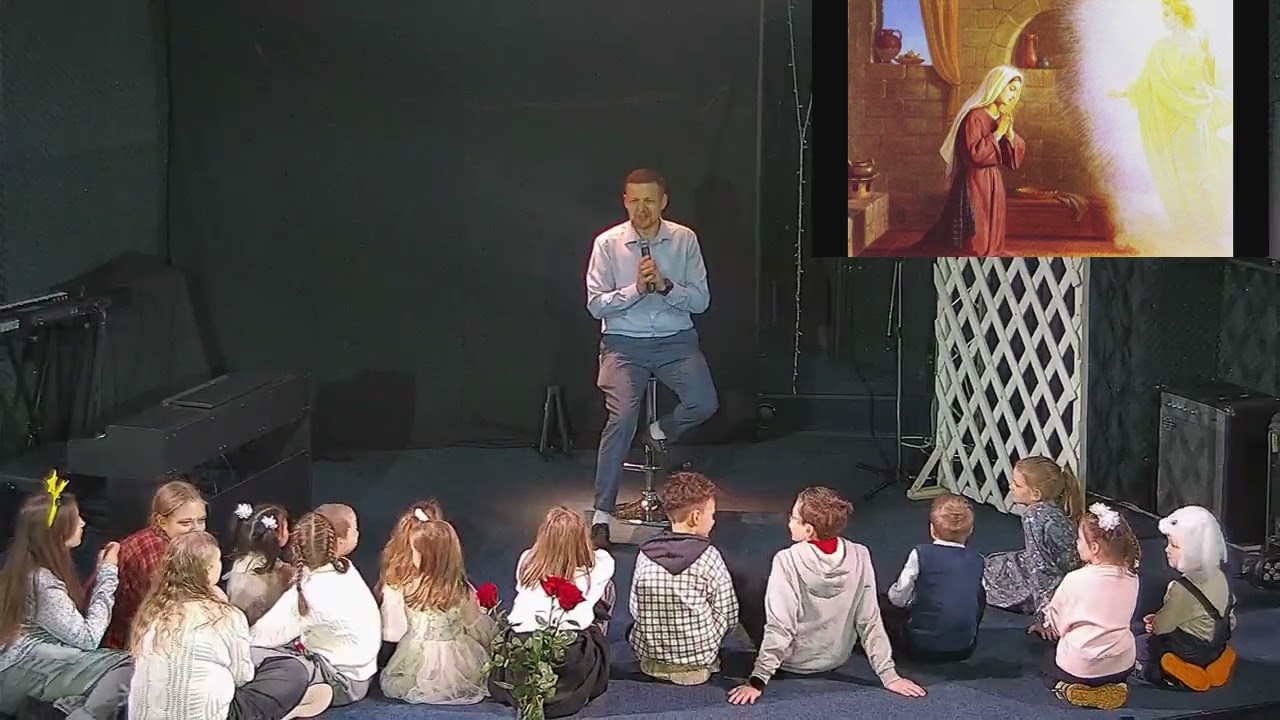 Рождение Иисуса. Жижин Арсений (детская часть)