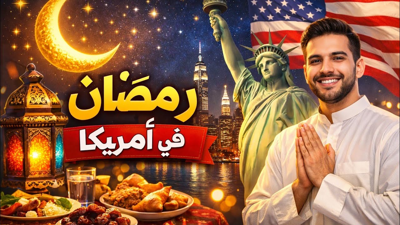 أجواء  شهر رمضان  في الغرب @