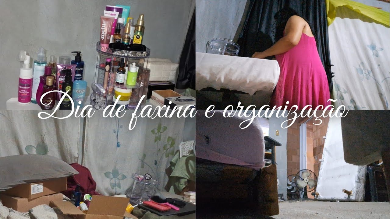 Dia de faxina e organização do meu quarto 🧹🤮