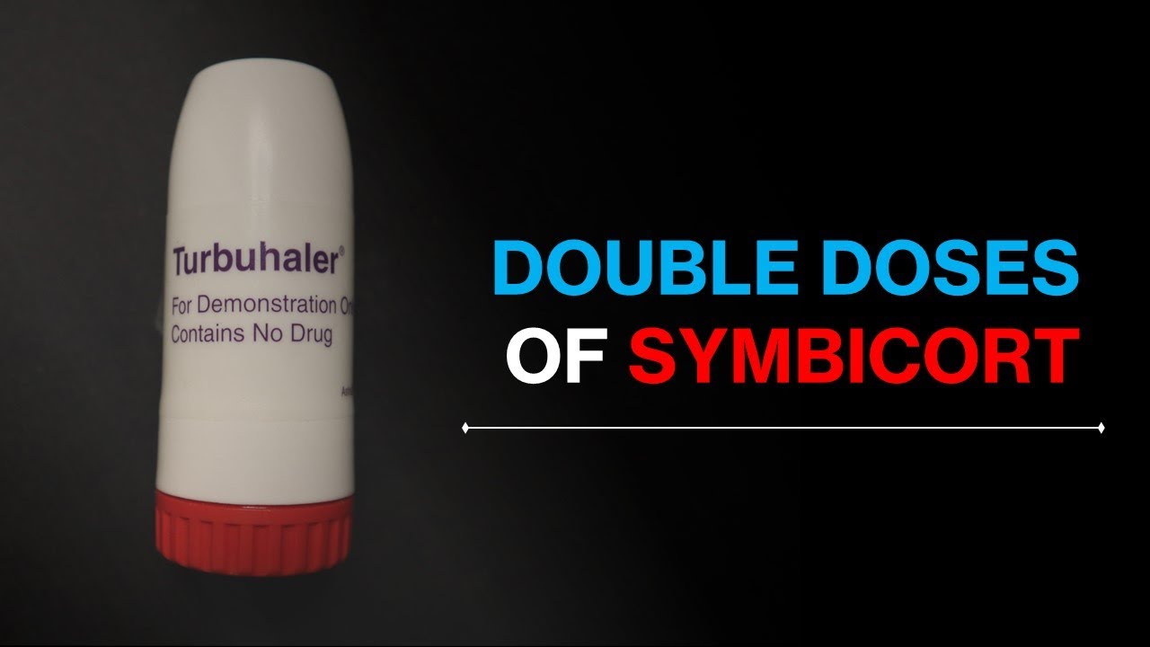 How to take several puffs of Symbicort in one go?