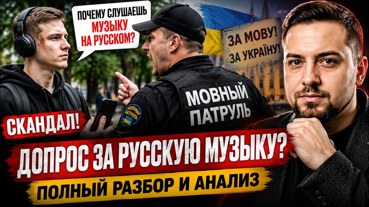 🚨 За русскую музыку устроили допрос Разбираю скандальный ролик
