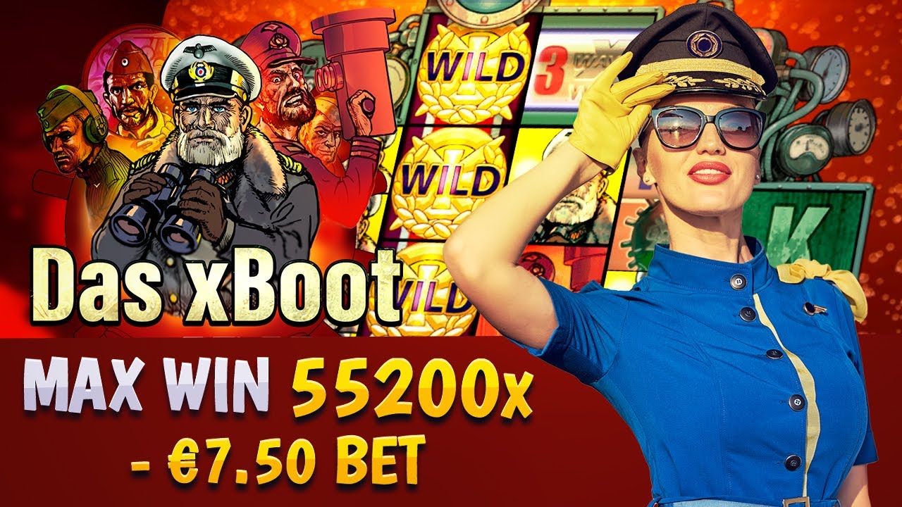 DAS XBOOT MAX WIN 55200x - &euro;7.50 BET!