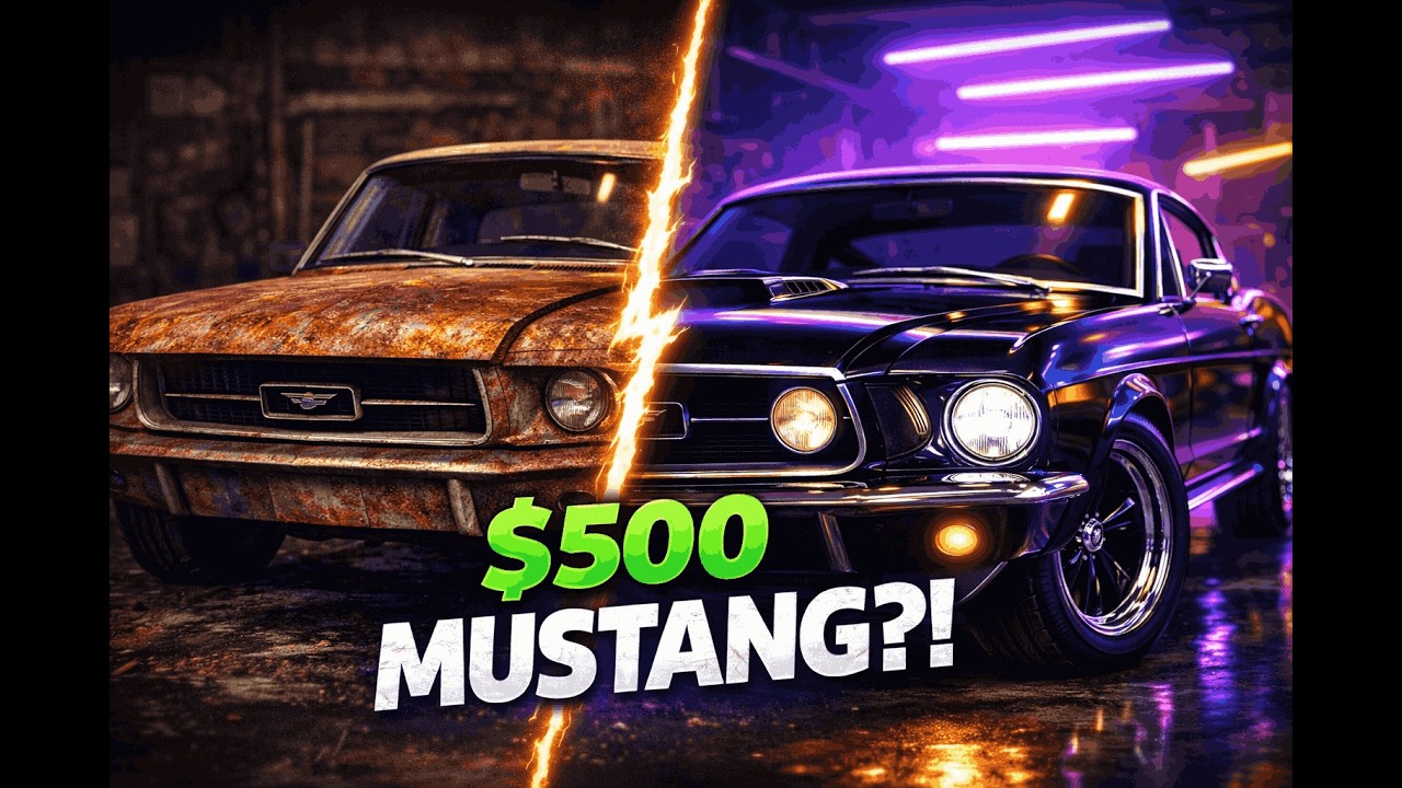 1967 Ford Mustang Full Restoration – Rust to Neon Showroom Build