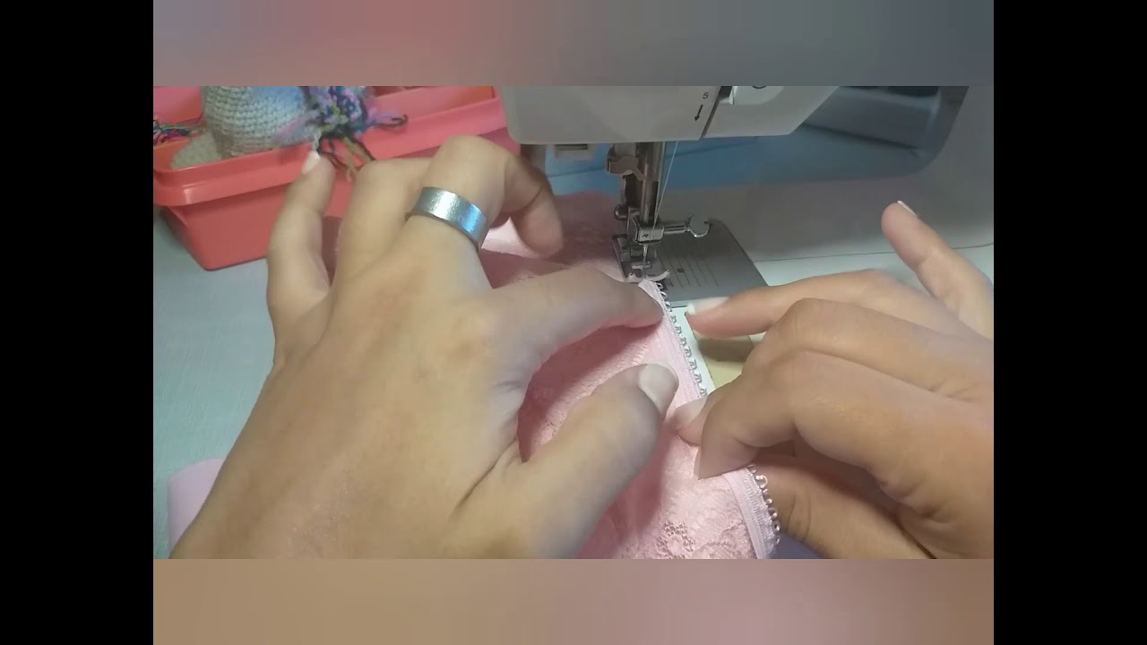 Como colocar elástico partido a una bombacha.