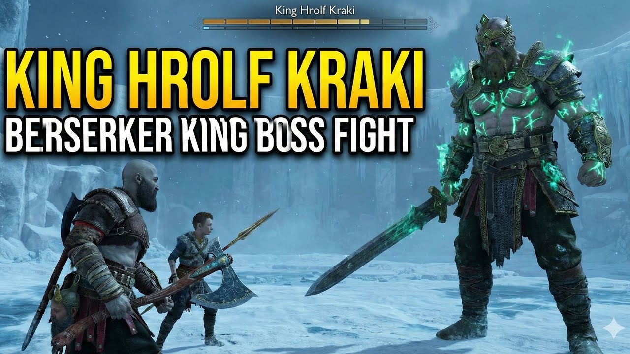 GOD OF WAR RAGNAROK BOSS FIGHT 