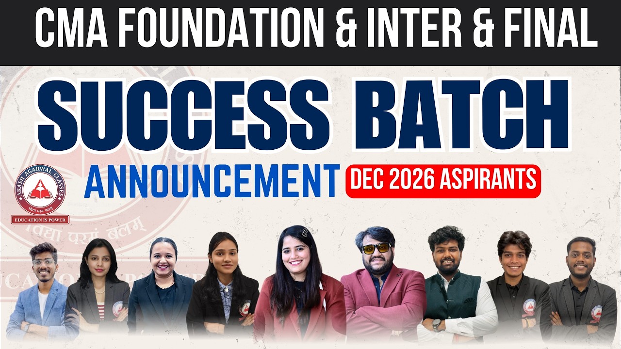 CMA Students - Something BIG Is Coming | Success Batch Announcement | Dec 2026