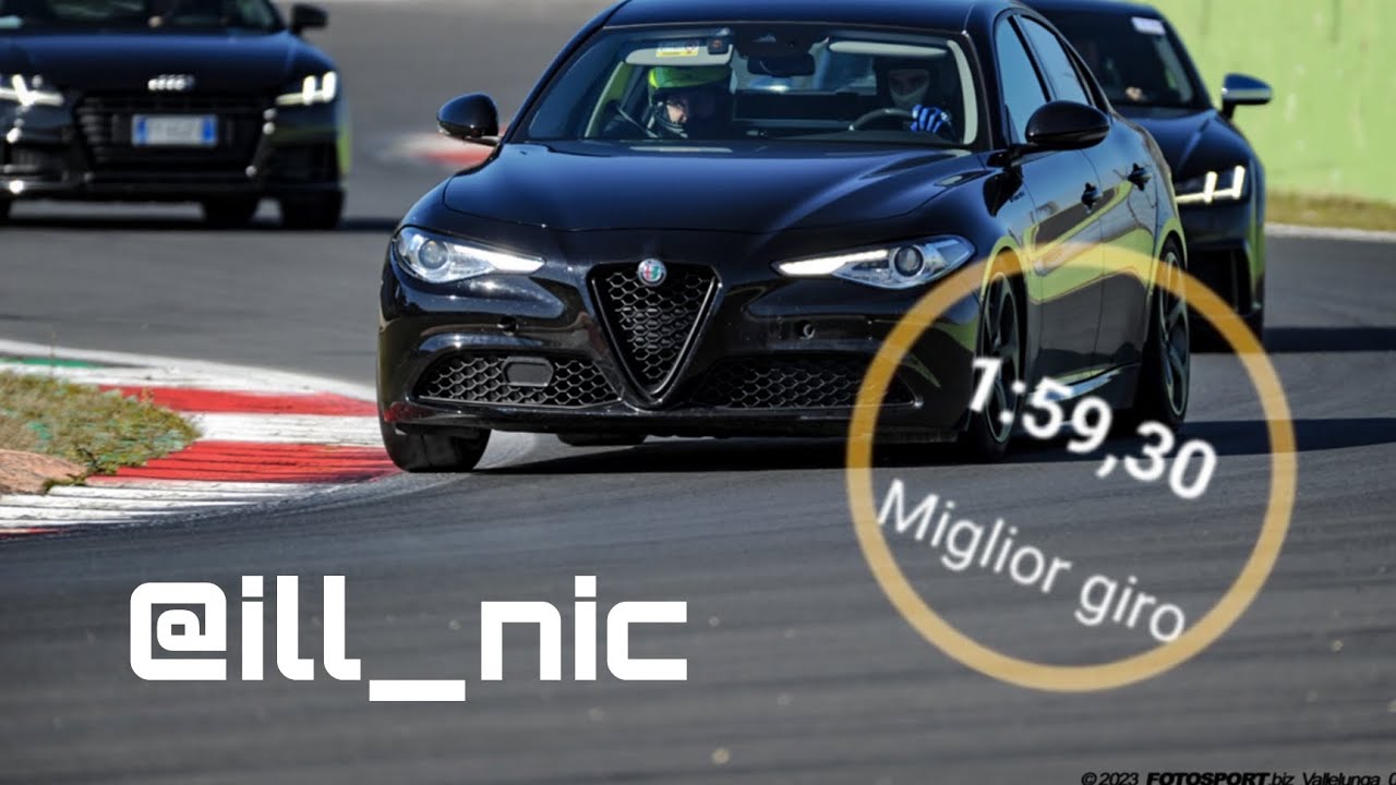 Vallelunga 5/2/23 - Alfa Romeo Giulia 2.2 stage 2
