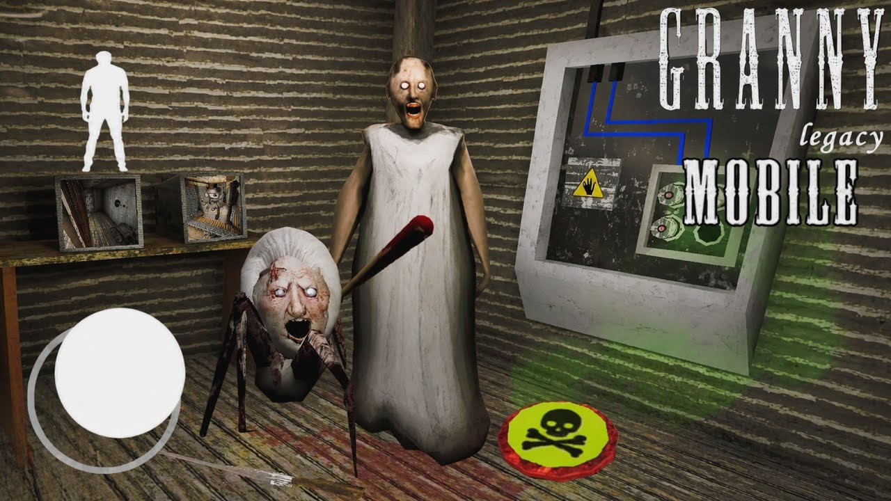 Granny Legacy 1.2.0 Mobile Update Full Gameplay with Robot Escape 
