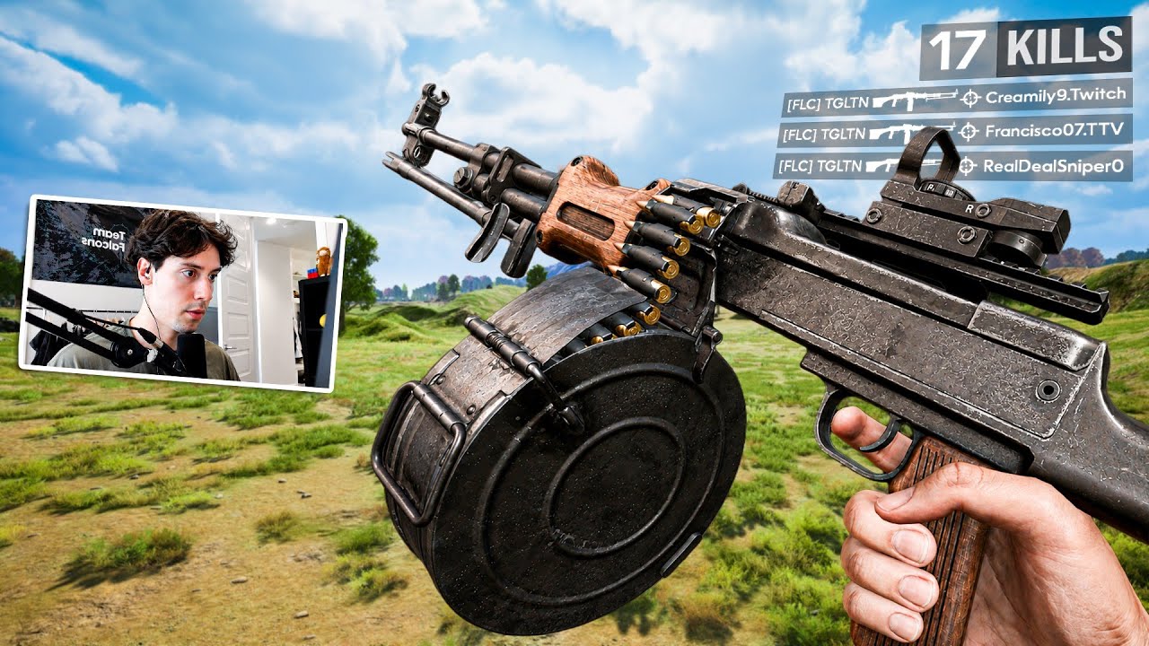 TGLTN Tries RPD for the First Time in PUBG...