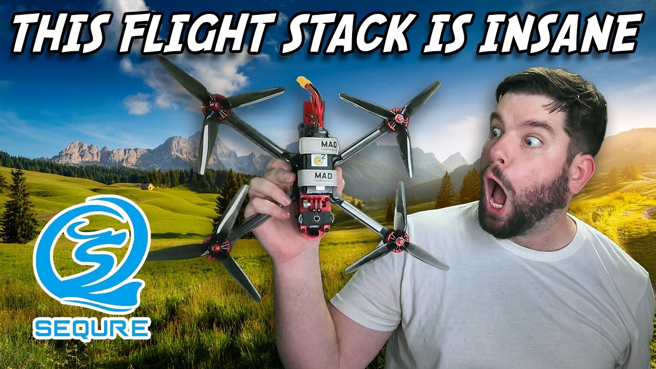 SEQURE H743 V2 FLIGHT STACK ON MY BEHEMOTH DRONE | Breaking down my first 7-inch FPV drone build...