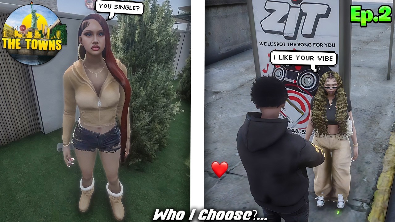 She Folded Instantly…Rizz Game Too Strong 😳❤️ | Racks B In The Towns RP EP.2