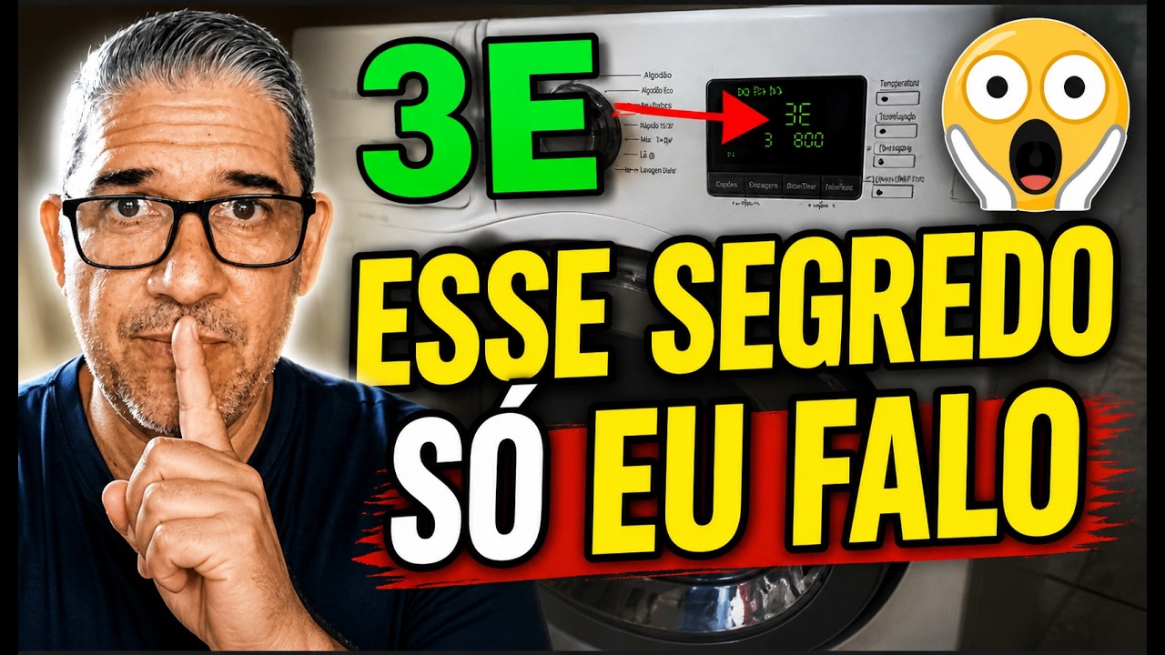 🔴Como Testar o Sensor de Rotação da Lavadora Samsung Erro E3