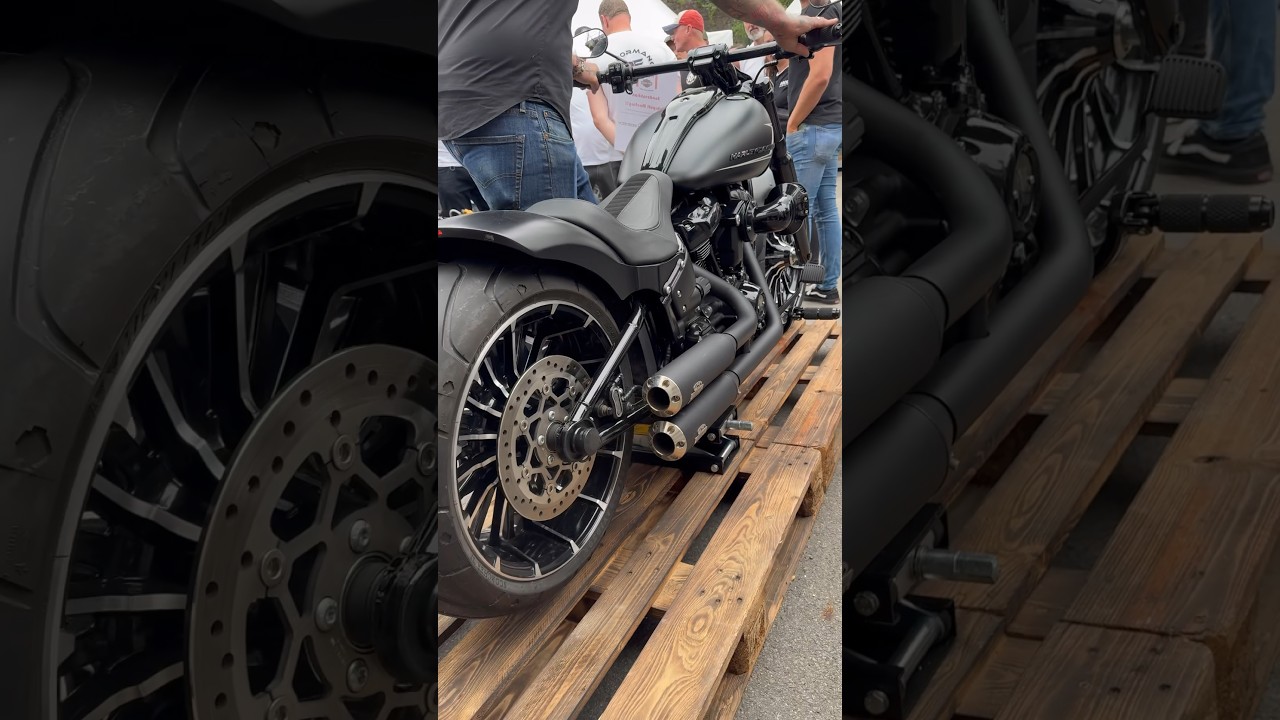 Harley Davidson Breakout 117 Donperformance 485 Andrews #harley #short #shorts #viralvideo #fyp