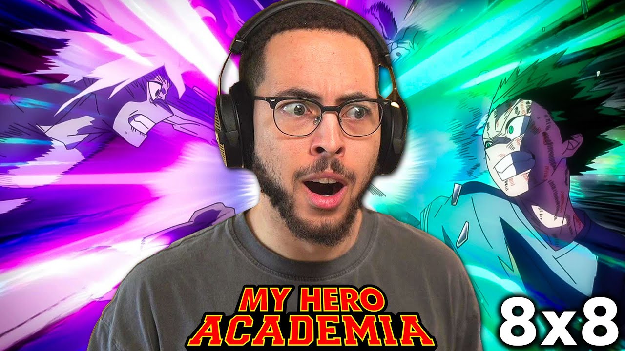 Deku Ends the FIGHT! | MY HERO ACADEMIA Season 8 Episode 8 REACTION!