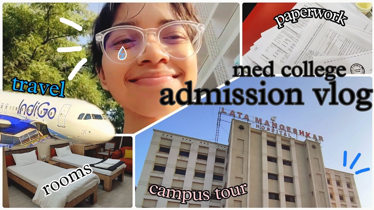 vlog~ MEDICAL COLLEGE👩‍⚕ ADMISSION DAY with campus tour! || NEET 2022