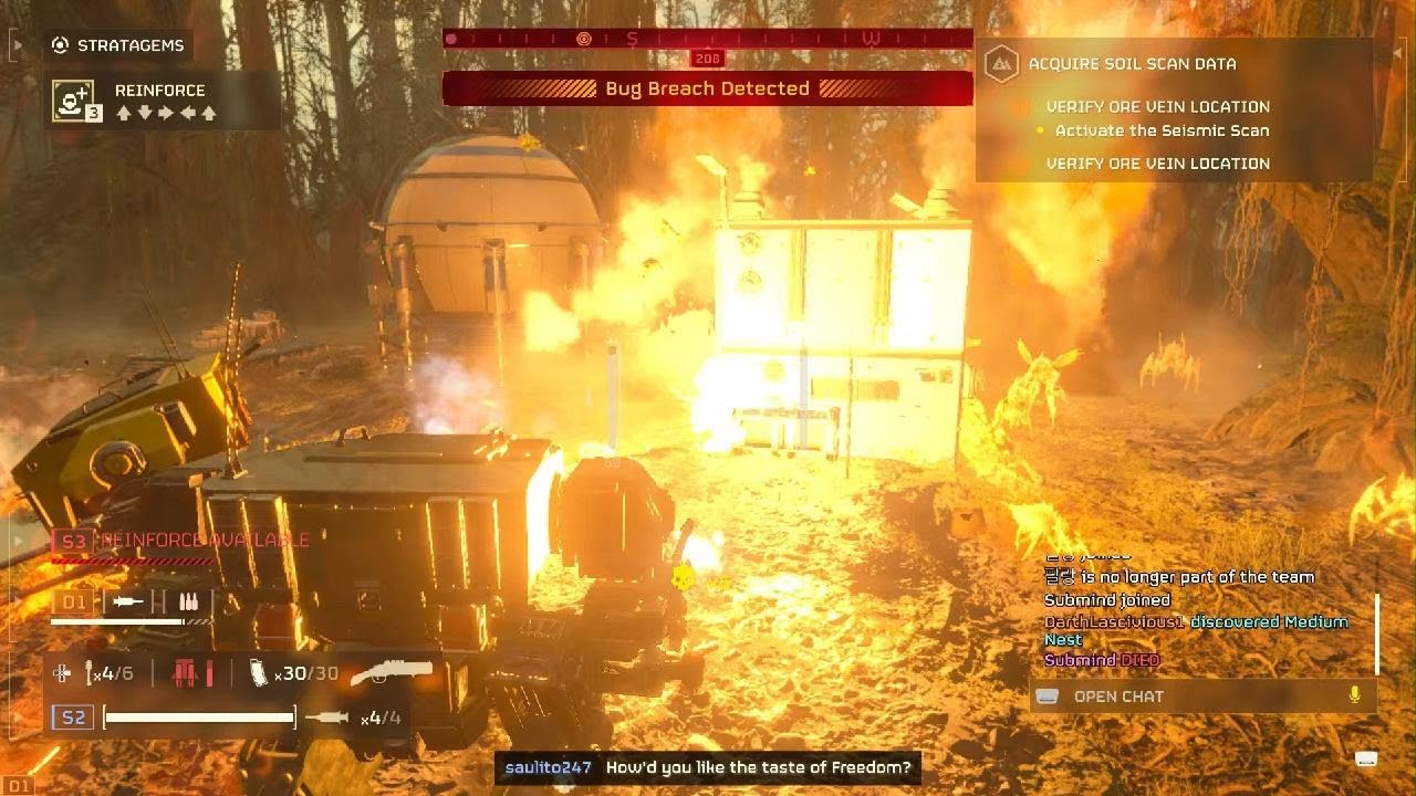 HELLDIVERS 2- squeky kids rage quit