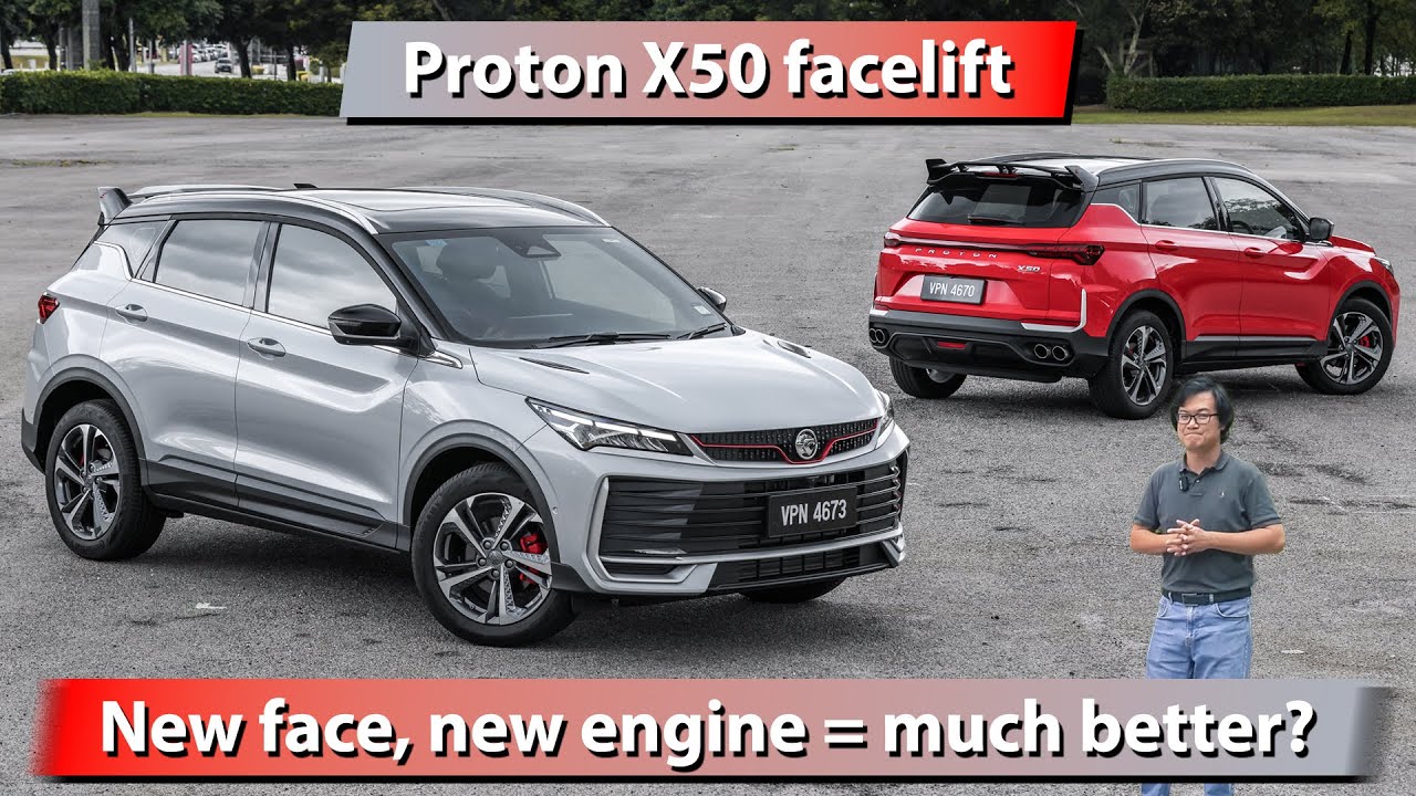 Обзор рестайлинговой модели Proton X50 2025 года — стали ли новые облик и двигатель лучше малайзи...