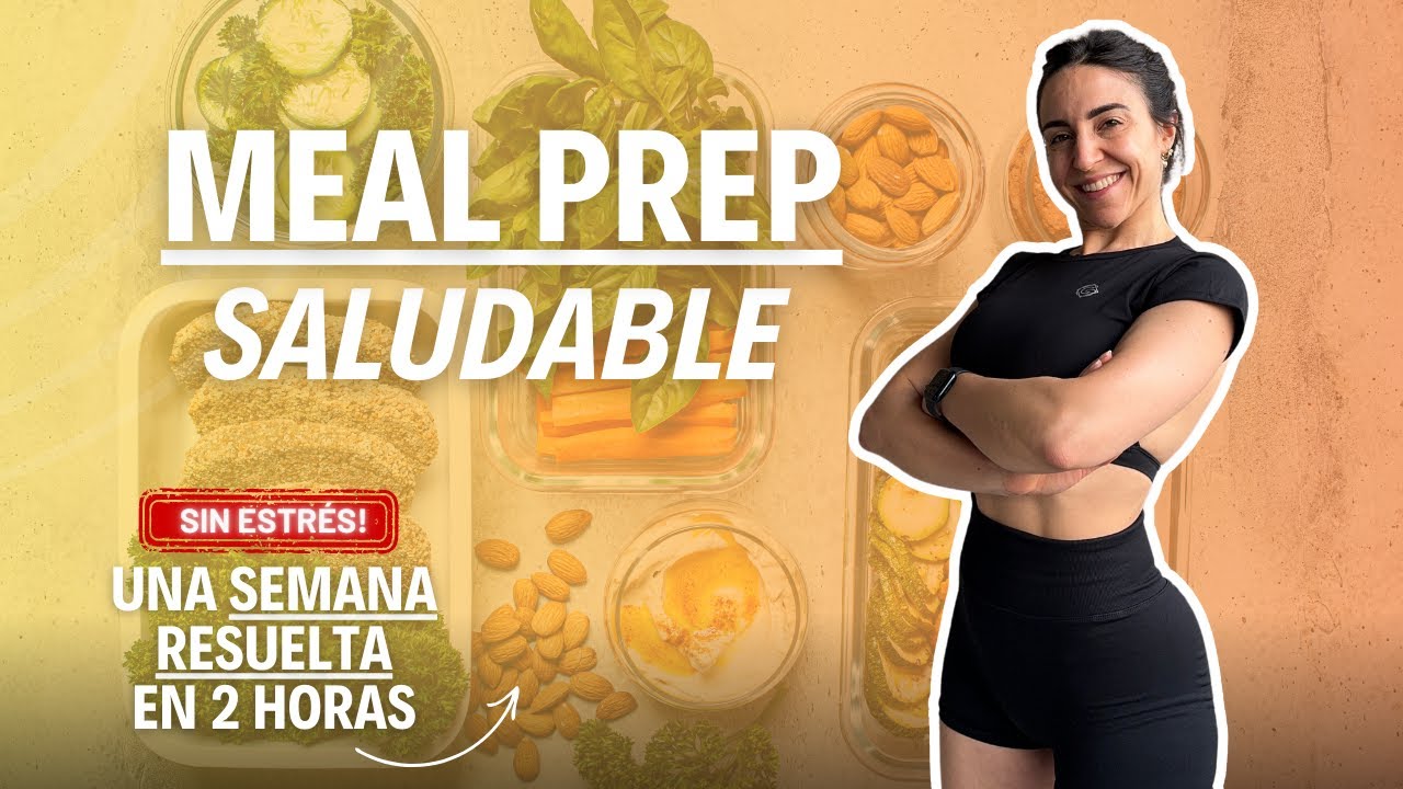 Meal Prep de Comidas Saludables | Una semana resuelta en 2 horas!