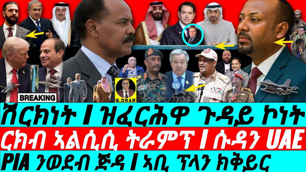 Dec-14 PIA ንወደብ ጅዳ I ኣቢ ፕላን ክቅይር I ርክብ ኣልሲሲ ትራምፕ I ሱዳን UAE I Port Deal I Egypt-Trump I Sudan War