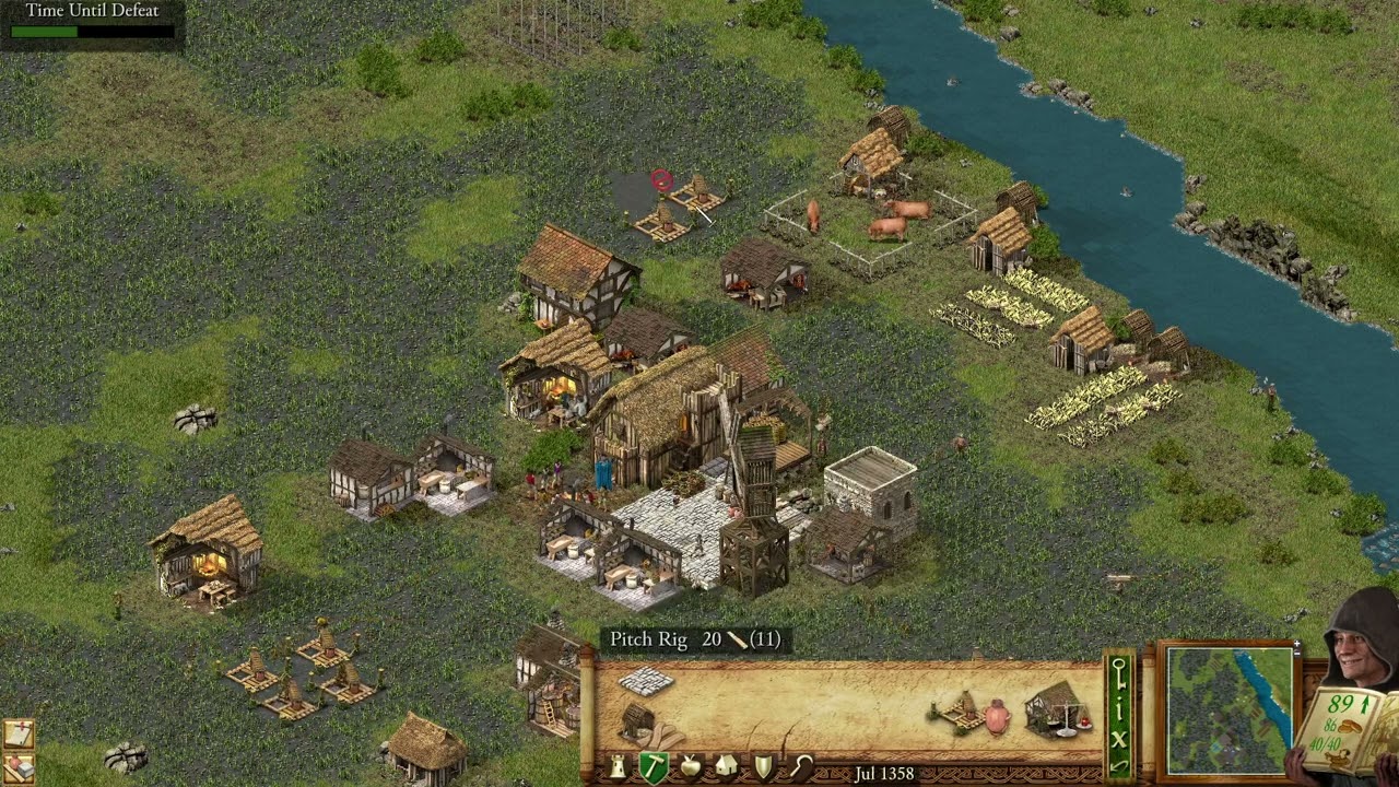Stronghold Definitive Edition: Home Fires Campaign Mission 5 - Village O the Marsh