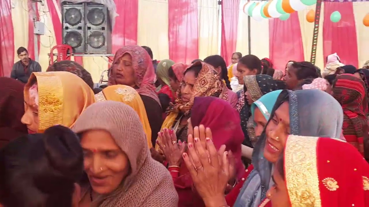 अनिल शास्ती जी के द्वारा पंचम दिवस की दिन की बेला मे आरती शुभ आरम्भ//