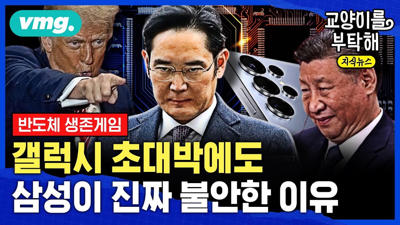 [지식뉴스] 갤럭시 S25 초대박에도 돈은 다 퀄컴으로 간다? 삼성전자가 진짜 불안한 이유 (ft.김창욱 보스턴컨설팅그룹, 반도체 분야) / 교양이를 부탁해 / 비디오머그